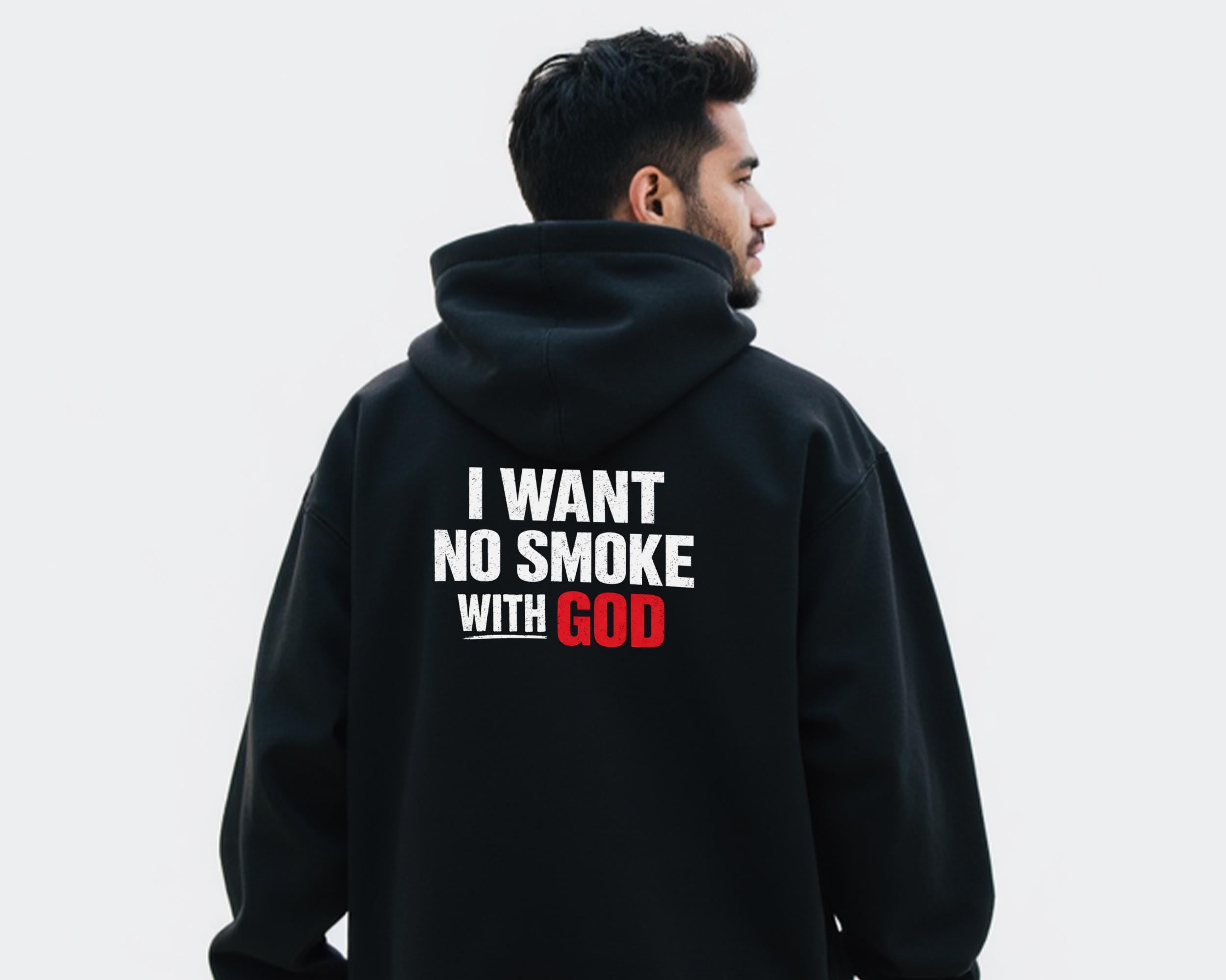 Stylish Christian Hoodie, Bold Faith Streetwear