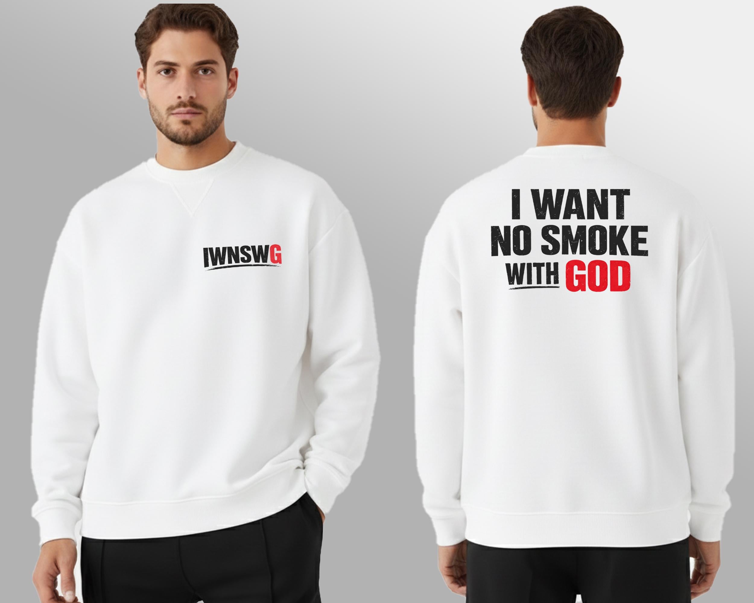 Stylish Christian Hoodie, Bold Faith Streetwear