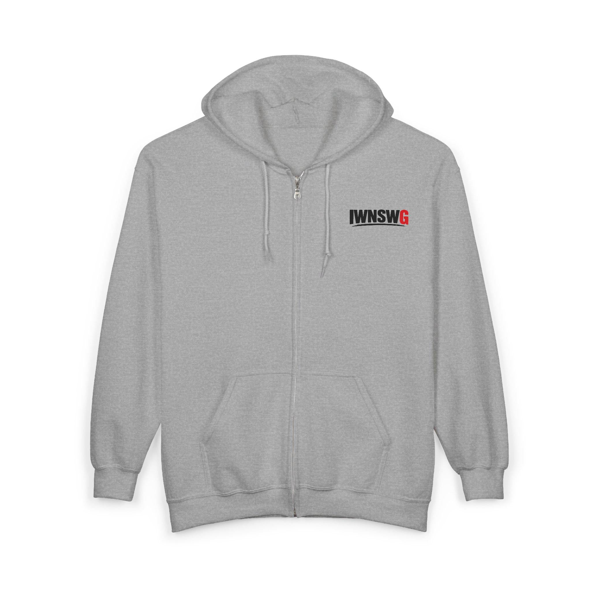 Prison 6 Logo Hoodie | Full Zip Sweatshirt