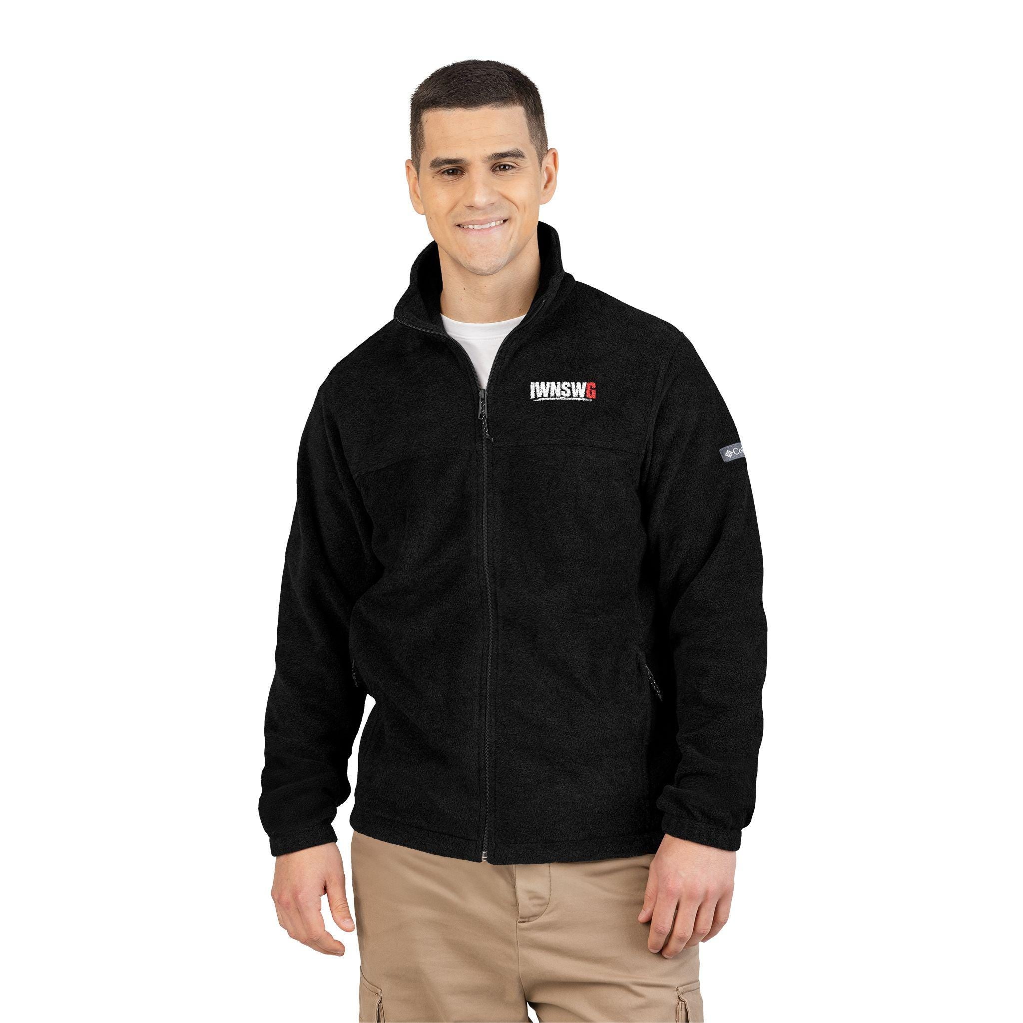 Small Logo Embroidered Fleece Jacket | Columbia Fleece Jacket