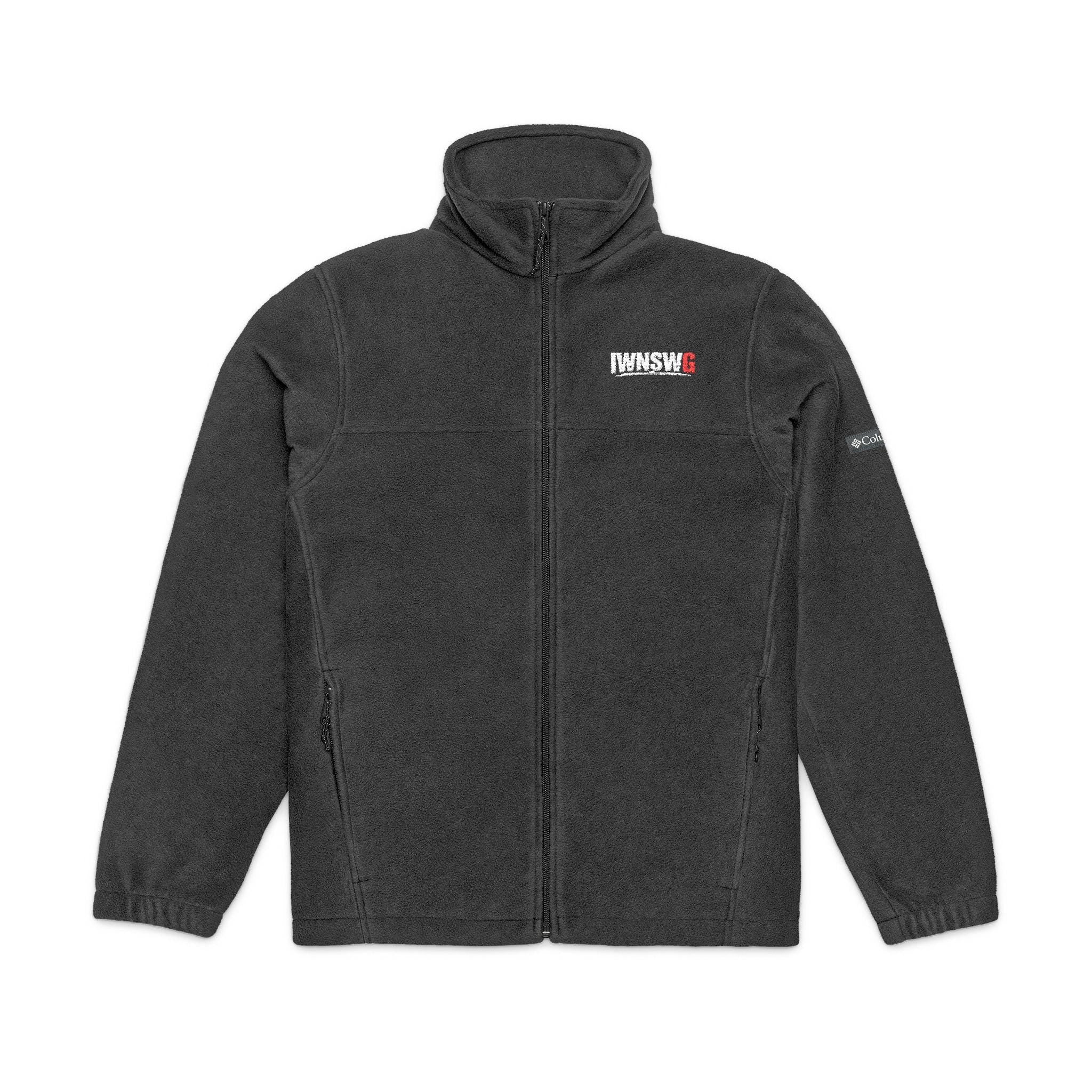 Small Logo Embroidered Fleece Jacket | Columbia Fleece Jacket
