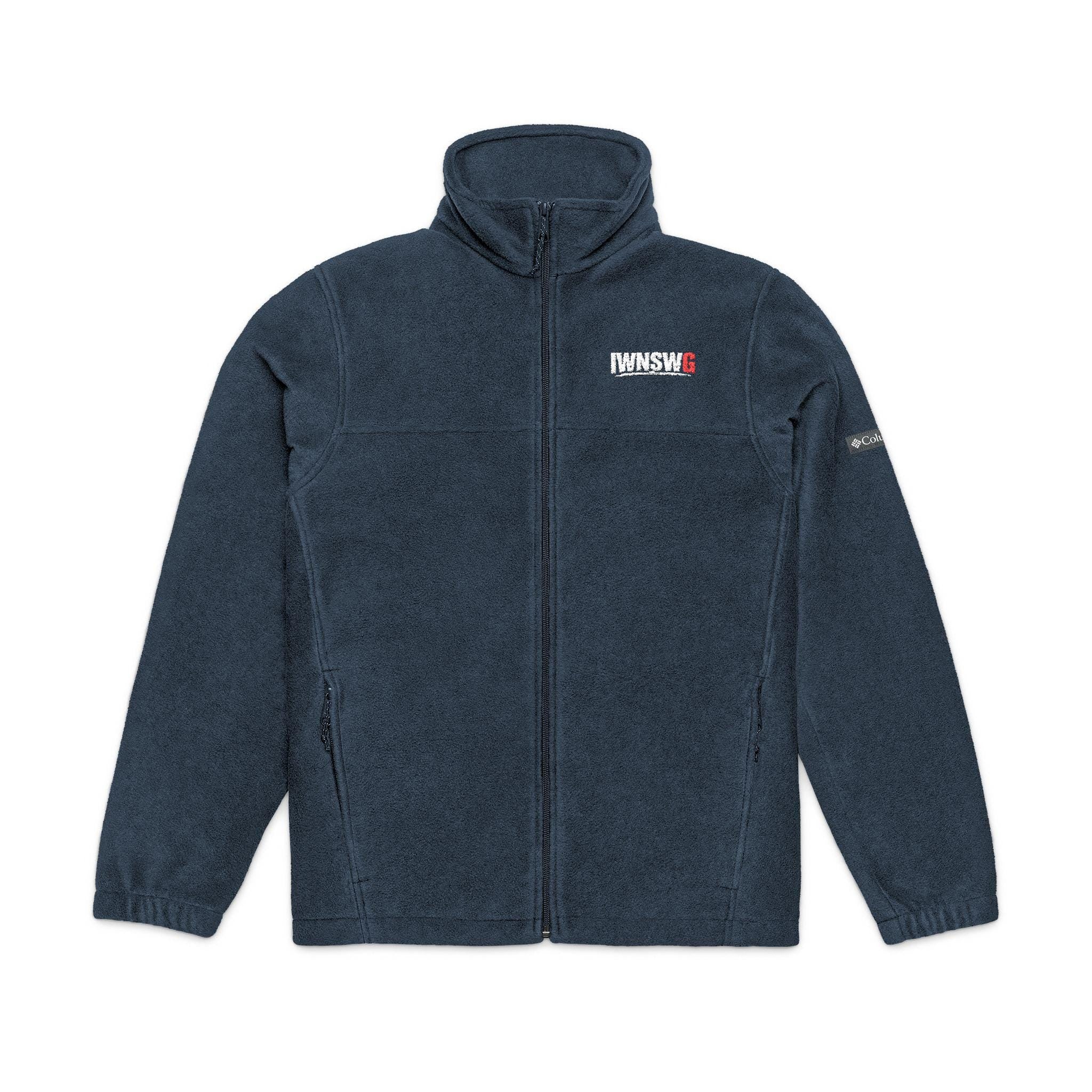 Small Logo Embroidered Fleece Jacket | Columbia Fleece Jacket