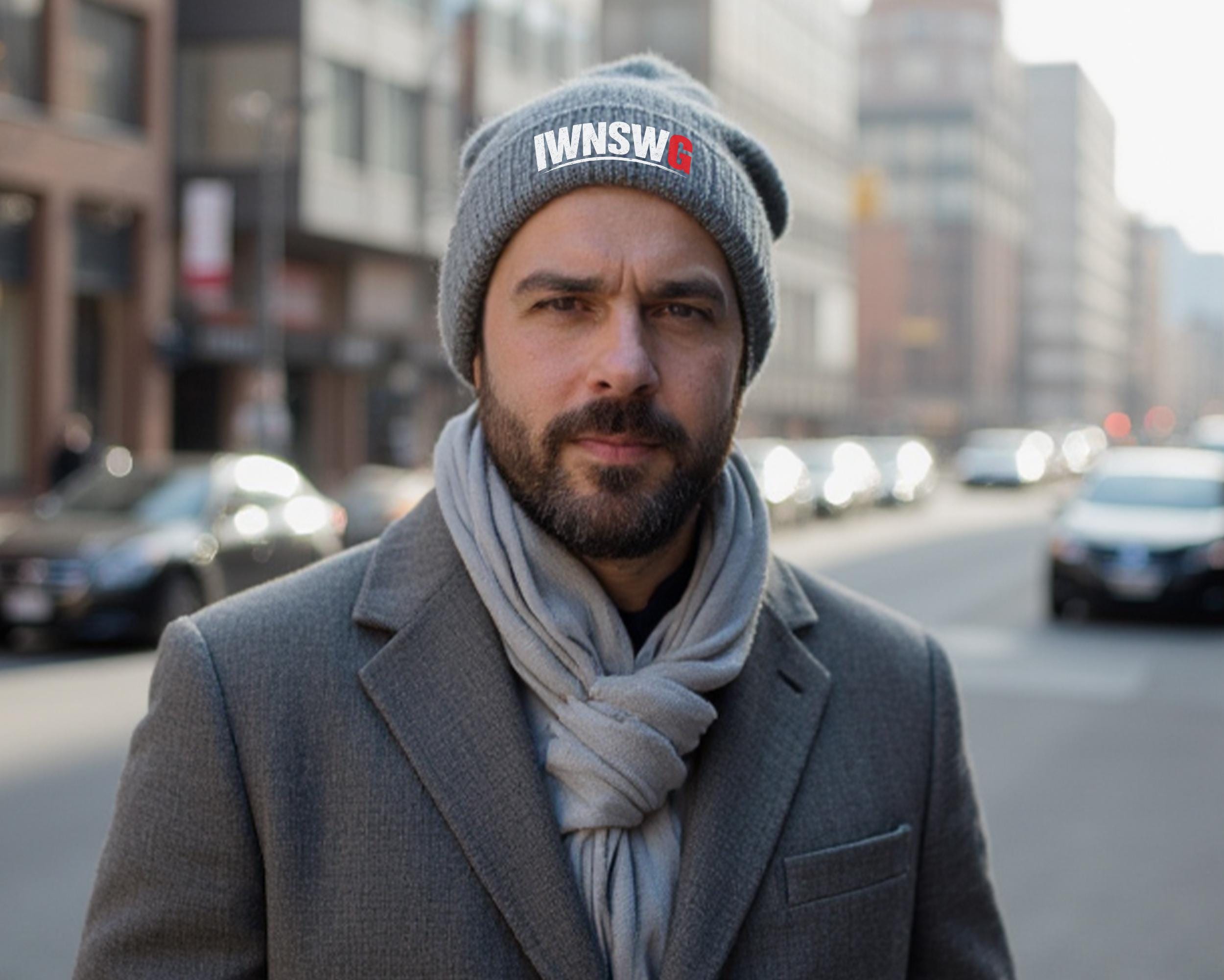 Embroidered “I Want No Smoke With God” Beanie, Christian Streetwear, Faith Statement