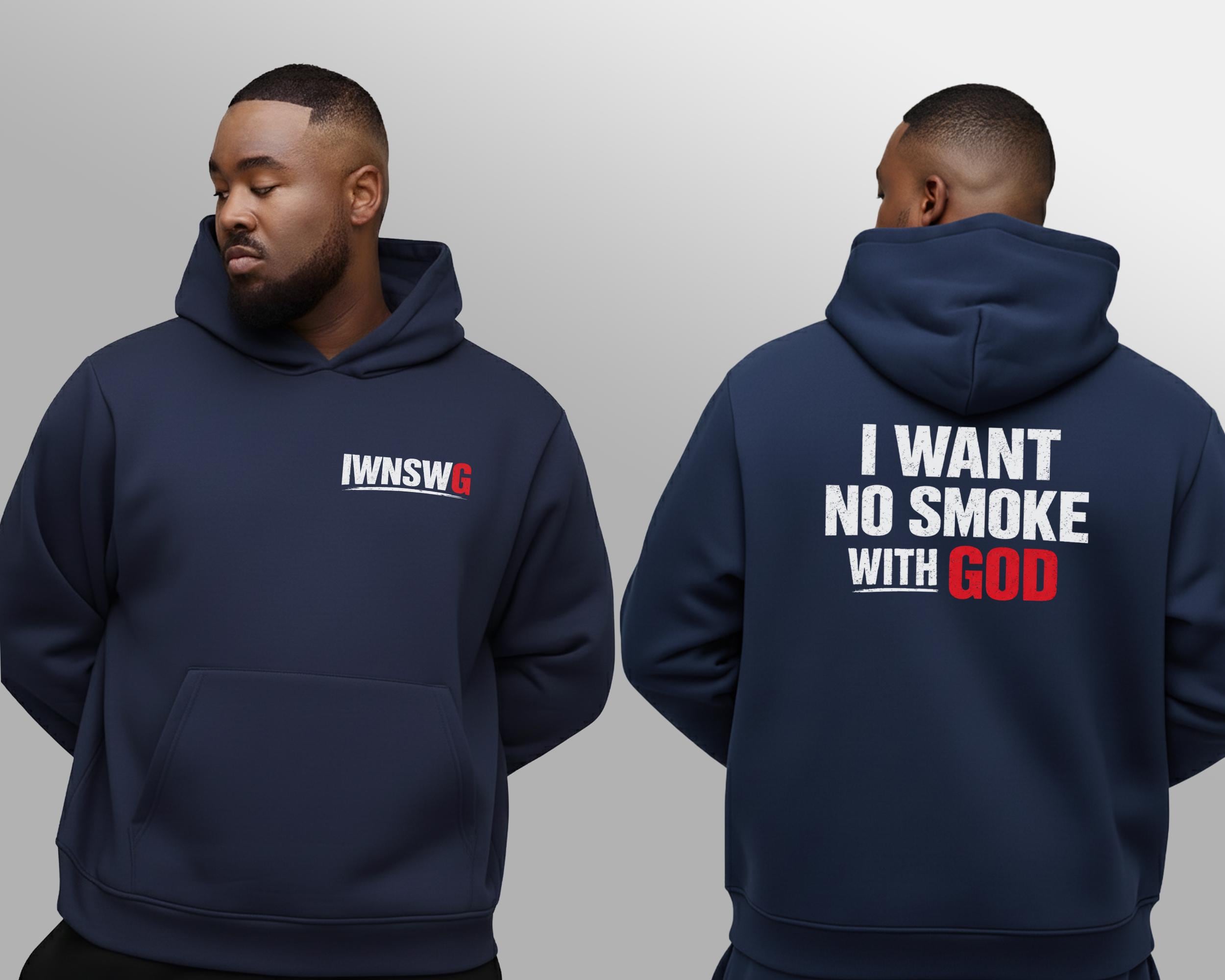 Stylish Christian Hoodie, Bold Faith Streetwear