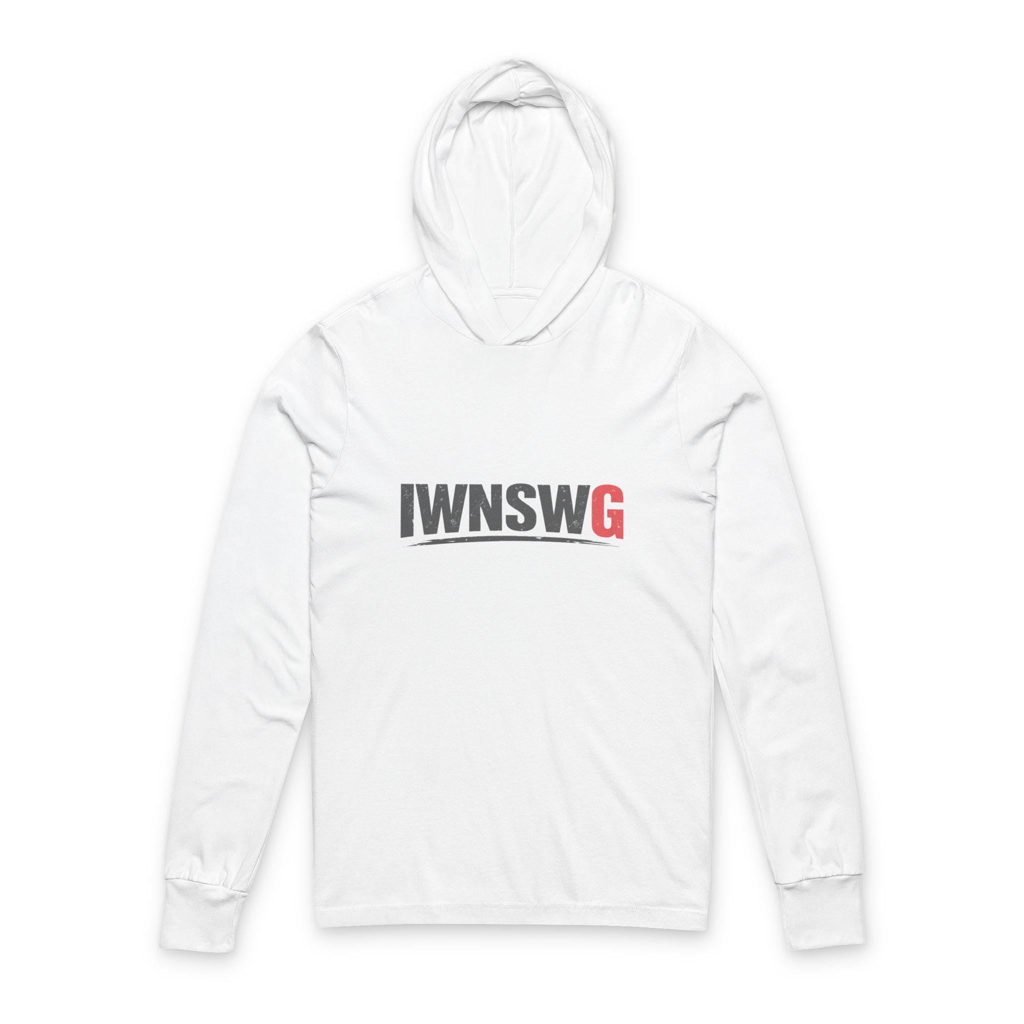 I Want No Smoke With God Hooded Long Sleeve Tee | Faith Statement
