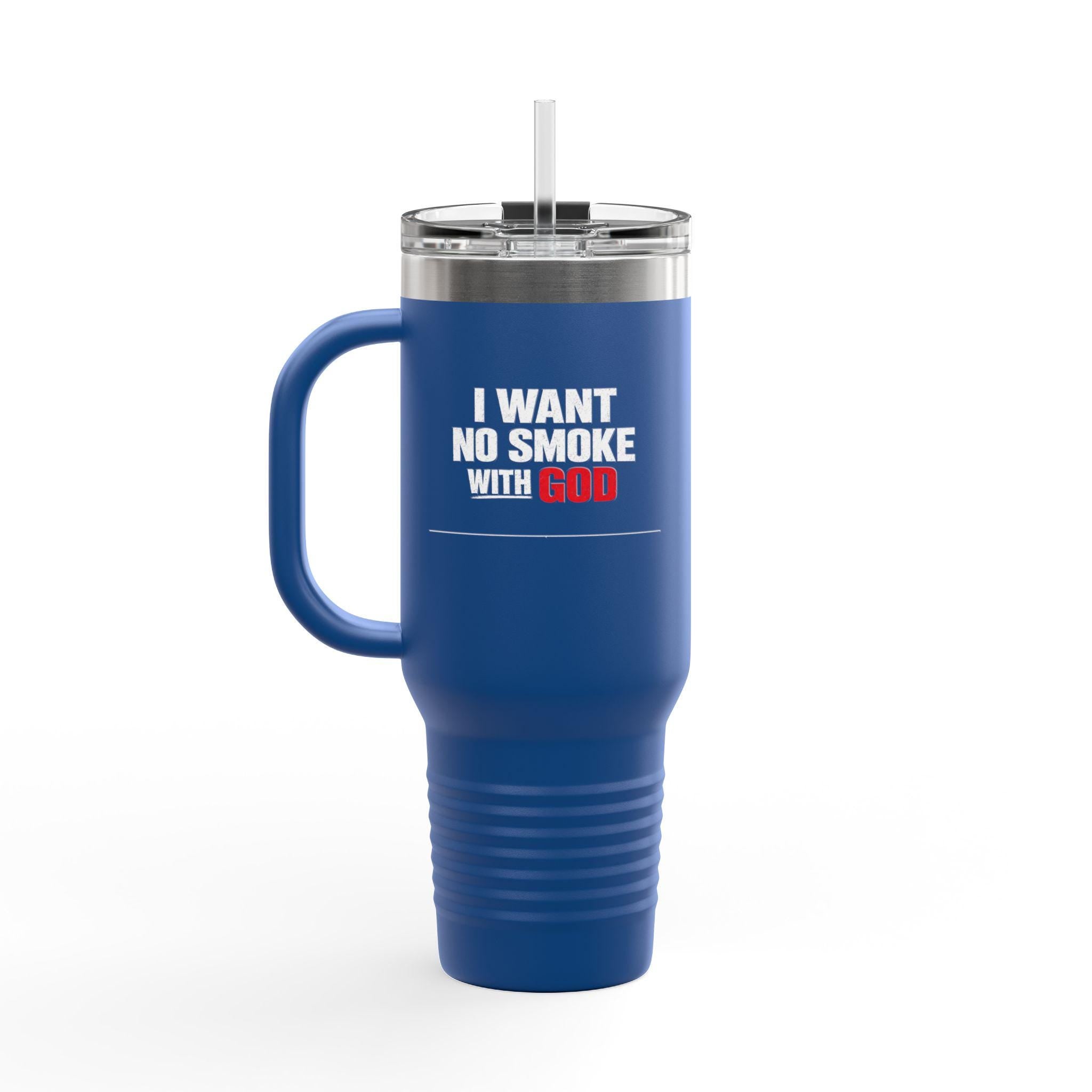 I WNSW Logo 40oz Travel Mug | Insulated Stainless Tumbler